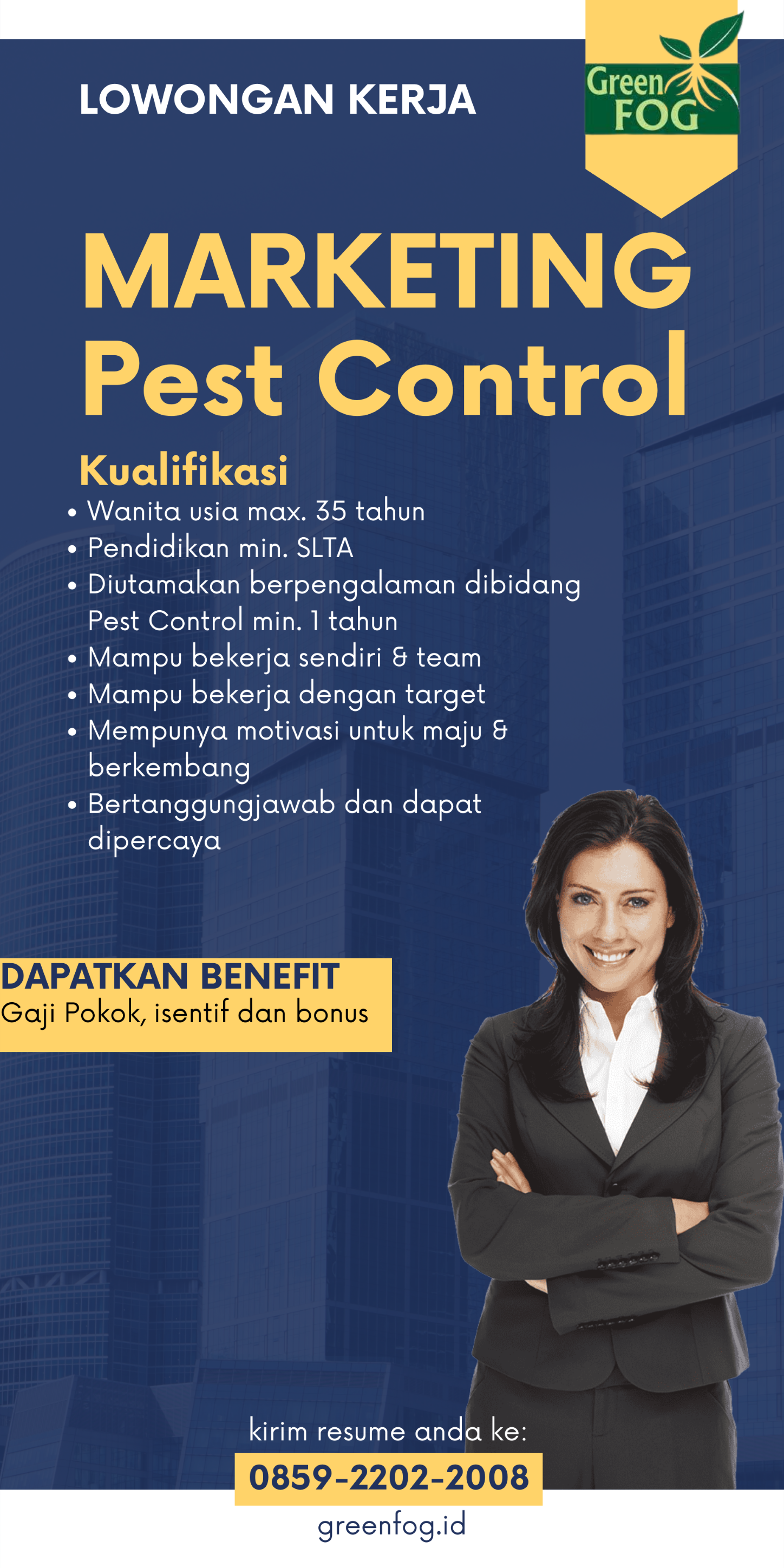 lowongan marketing